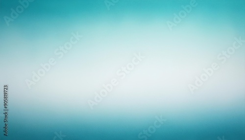 white and blue gradient background with soft hazy foggy white border and darker aquamarine or turquoise blue grunge texture design