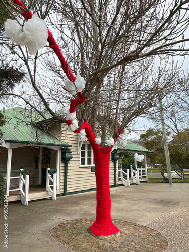 Killarney, Queensland, Australia - March 27 2024: Jumpers and Jazz Festival in Southern Down Regional Council, Willow Street, Killarney 