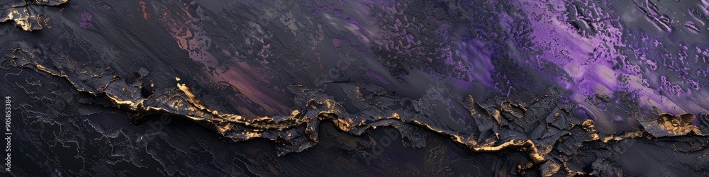 Black and Purple Lacquer Texture with Metallic Accents Industrial Waste Mountains Industrial Hues Black and Purple Lacquer Texture with Metallic Accents Industrial Waste Mountains Industrial Hues