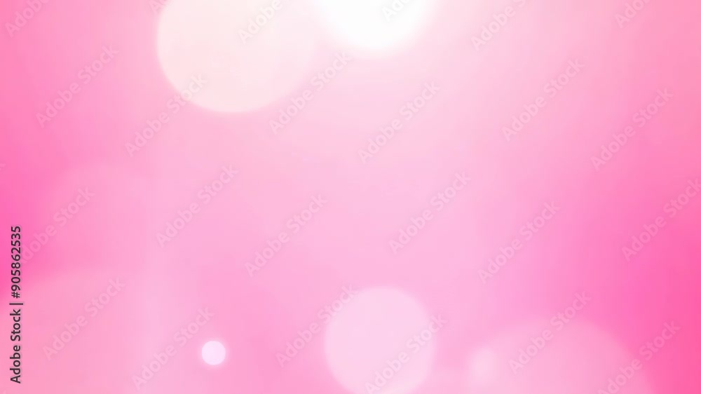 Pink bokeh background with soft light circles Pink bokeh background with soft light circles