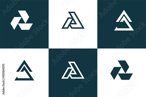 Set of abstract geometry symbol vector elements template, abstract and geometric shapes and symbols. Free Download Set of abstract geometry symbol vector elements template, abstract and geometric shapes and symbols. - GFXLoad