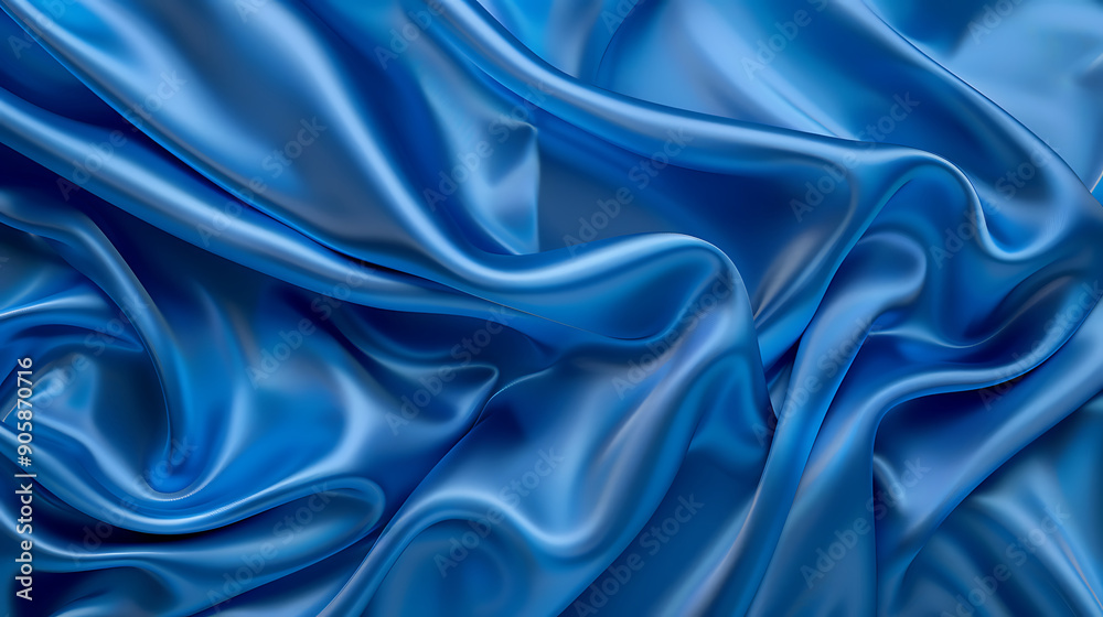 Alice Blue silk background realistic top view Alice Blue silk background realistic top view