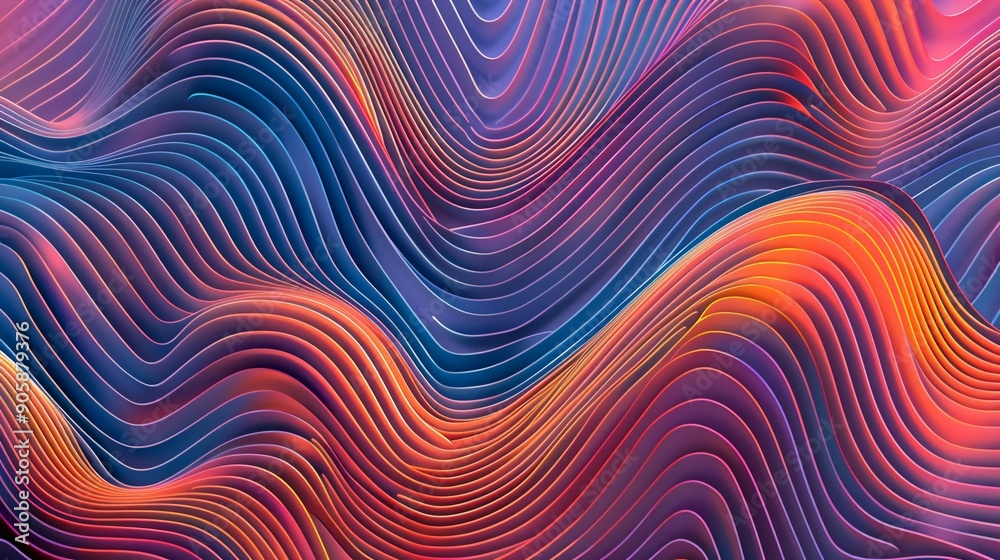 ABSTRACT COLORFUL GRADIENT WAVY LINE PATTERN BACKGROUD which is very good ABSTRACT COLORFUL GRADIENT WAVY LINE PATTERN BACKGROUD which is very good