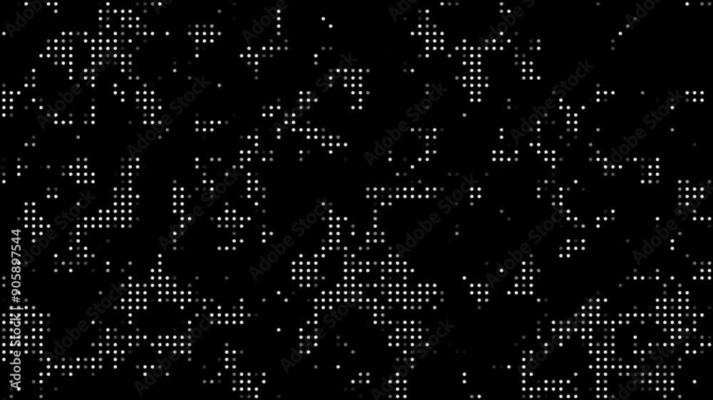 halftone vintage texture motion overlay dotted abstract loop background