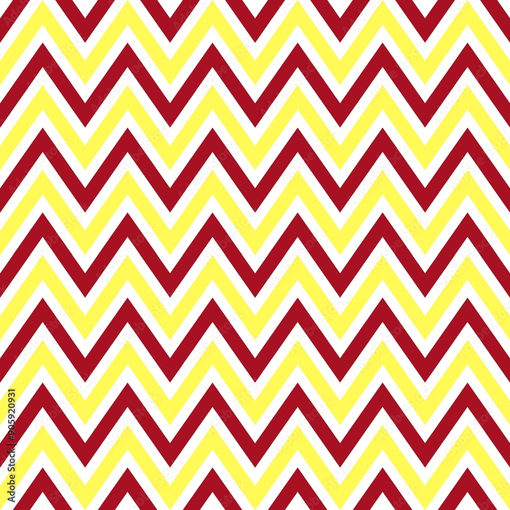 Illustration of chevron pattern, print, repeat pattern, evergreen classic traditional motifs, trending line fabric, carpet, cute, graphic
