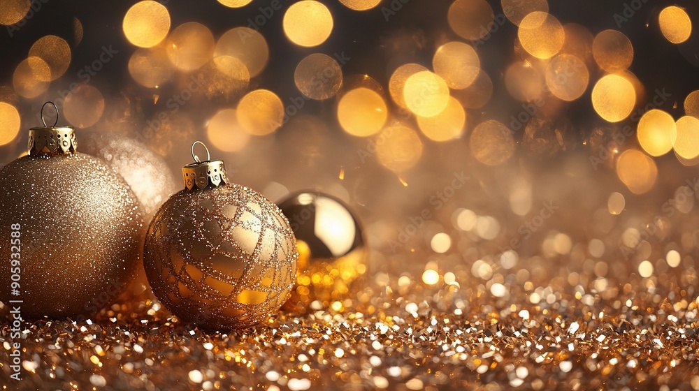 Golden Christmas Sparkle Golden Christmas Sparkle
