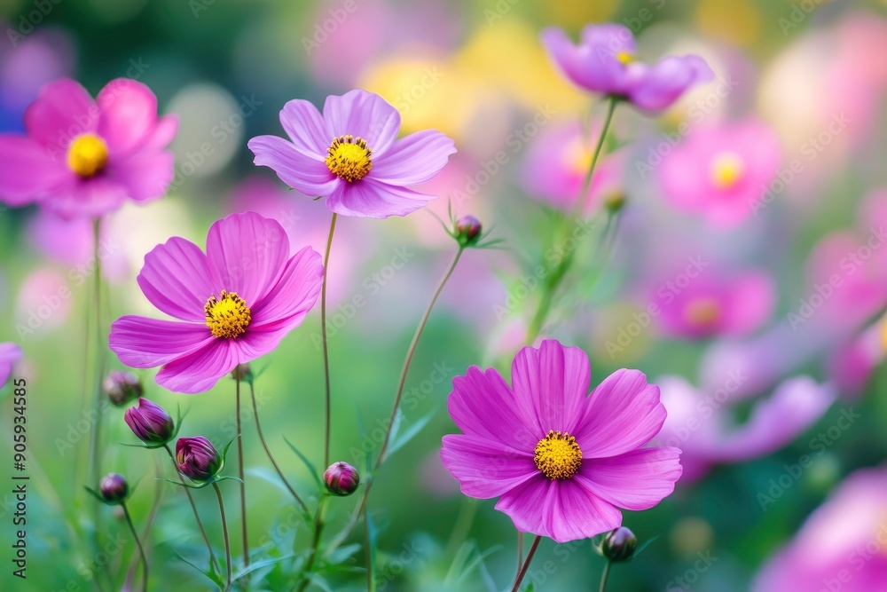 Beautiful flowers are blooming. in the garden, ai Beautiful flowers are blooming. in the garden, ai