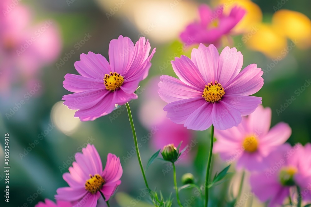 Beautiful flowers are blooming. in the garden, ai Beautiful flowers are blooming. in the garden, ai