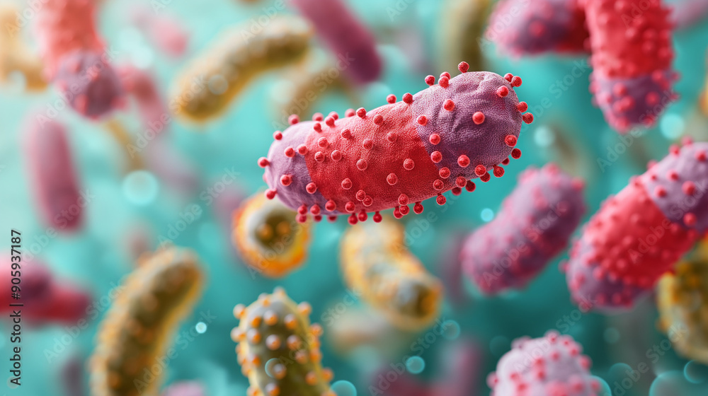 Naklejka premium graphic resource for virus bacteria.