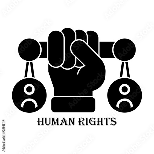 human right Solid icon