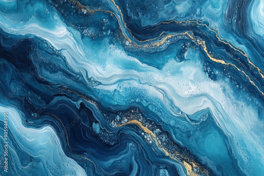 Abstract ocean- ART. Natural Luxury. Style incorporates the swirls of marble or the ripples of agate. Very beautiful blue paint with the addition of, ai Abstract ocean- ART. Natural Luxury. Style incorporates the swirls of marble or the ripples of agate. Very beautiful blue paint with the addition of, ai