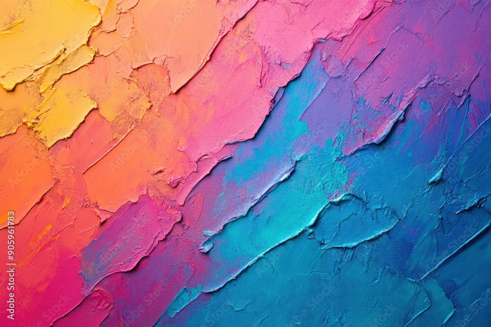 Obraz premium Colorful textured background, ai