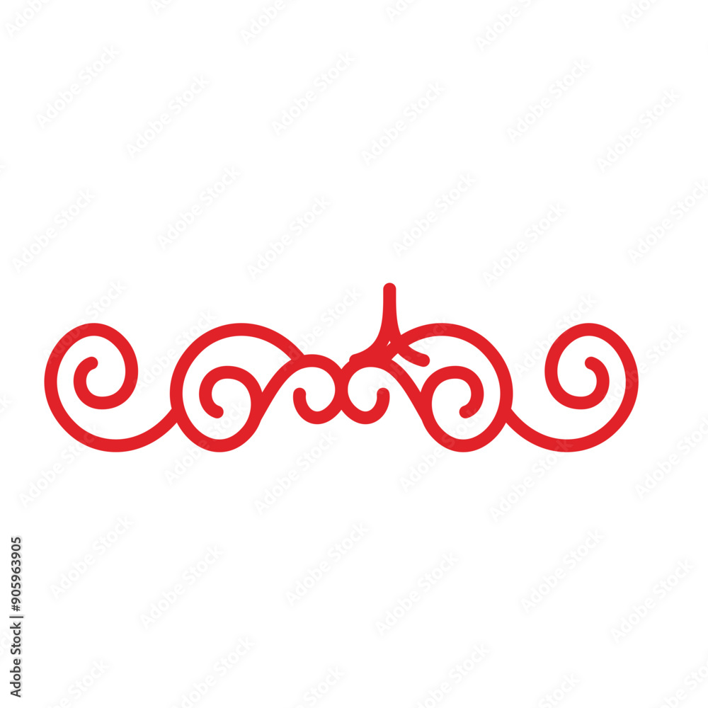 Obraz premium Ornate text divider