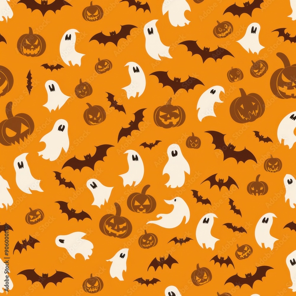 Halloween Pattern Halloween Pattern