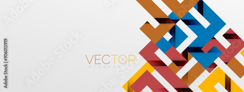Color bend lines with shadow texture effect. Vector Illustration For Wallpaper, Banner, Background, Card, Book Illustration, landing page