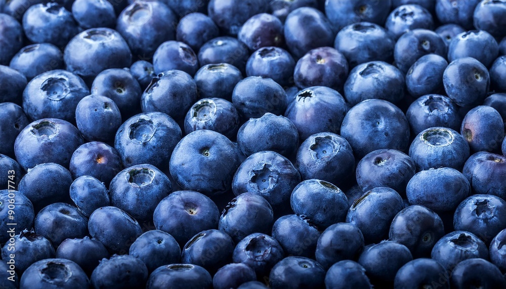 ブルーベリーの背景画像（Background image of blueberry.）
