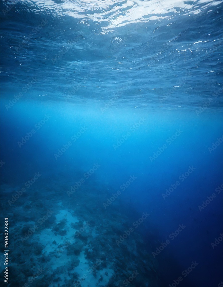 Below the surface of the deep blue sea Below the surface of the deep blue sea