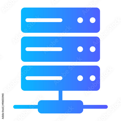 database gradient icon