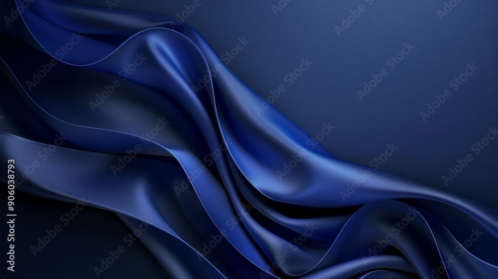 Obraz premium Dark Blue Background with an Elegant and Majestic Touch