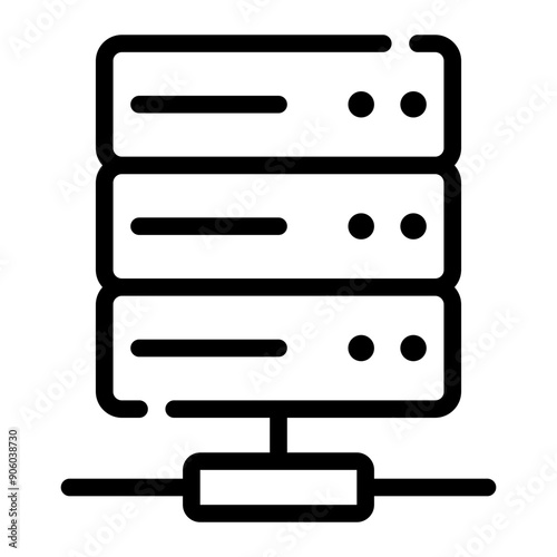 database line icon