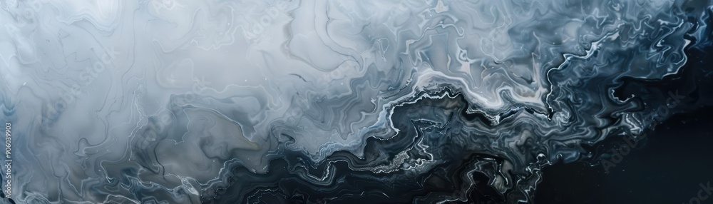 Abstract swirls of gray and white paint create a mesmerizing, textured background. Abstract swirls of gray and white paint create a mesmerizing, textured background.