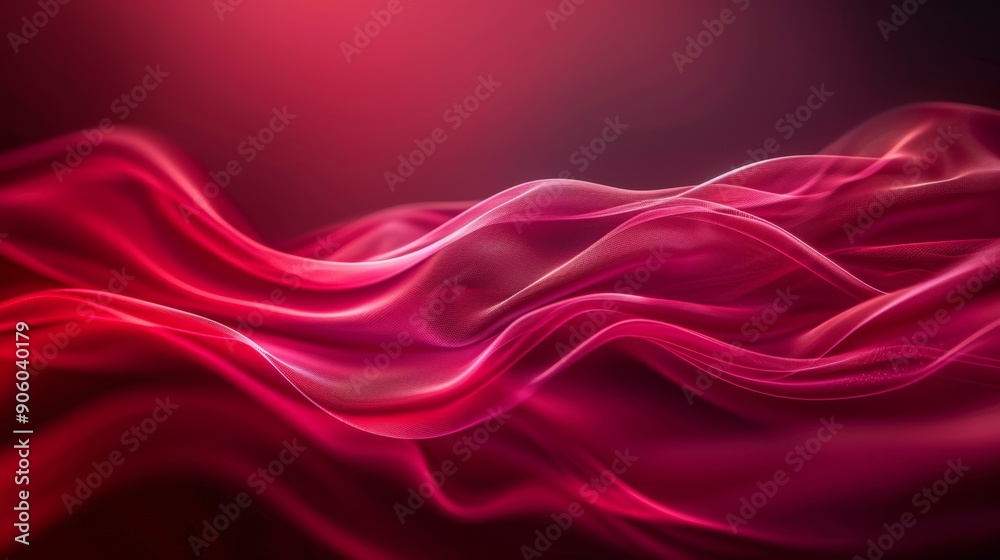 Obraz premium Dark Red Background with a Mysterious and Charming Impression