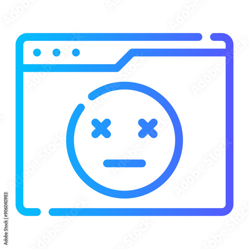 malware gradient icon