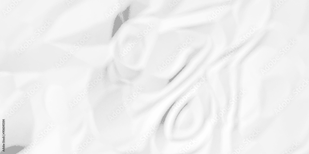 Fototapeta premium White crumpled paper texture. white crumpled paper texture sheet background. Wrinkled paper texture. craft carton surface. 