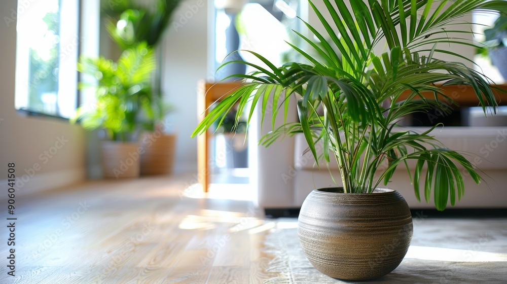 Fototapeta premium Decorative Plants in the Living Room