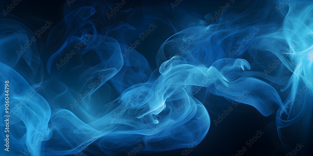 Blue smoke abstract background texture Blue smoke abstract background texture