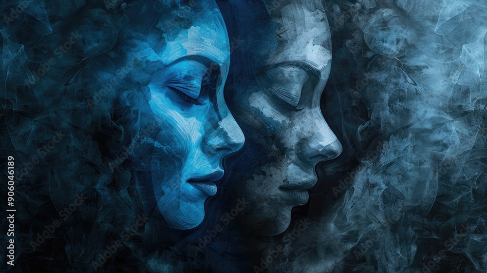 Bipolar disorder portrayal through metaphor Two faced duality in mood and mental health Bipolar disorder portrayal through metaphor Two faced duality in mood and mental health