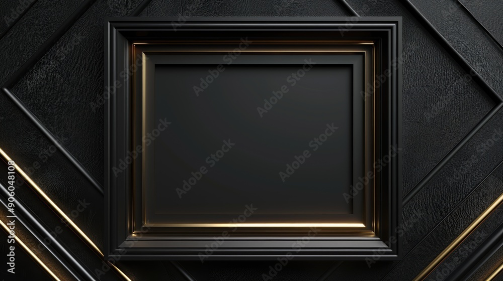 Elegant and luxury photo frames with 3 dimension effect, Ai generated for ads Elegant and luxury photo frames with 3 dimension effect, Ai generated for ads