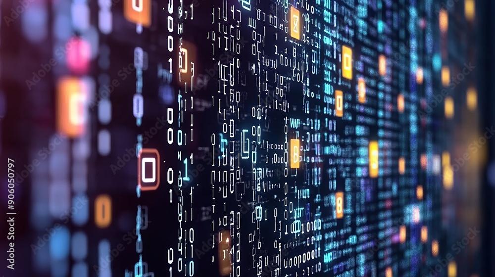 Digital Data Stream Visualization Digital Data Stream Visualization