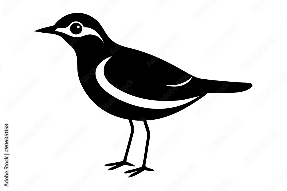 illustration of a bird silhouette vector illustration of a bird silhouette vector