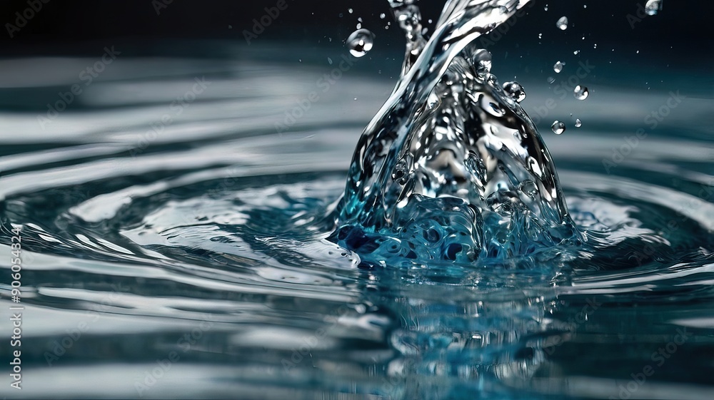 water splash isolated on white water splash isolated on white