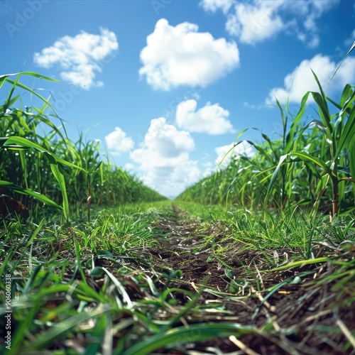 Pesticide application, sugarcane fields, conventional farming, environmental impact