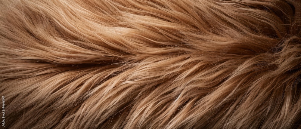 Close-up texture of soft, brown fur. Close-up texture of soft, brown fur.