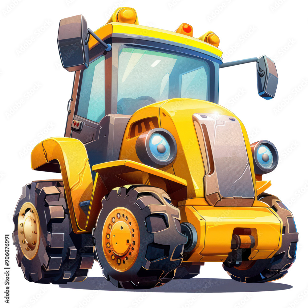 Whimsical cartoon road roller vector illustration on a transparent background, perfect for light-hearted designs. Whimsical cartoon road roller vector illustration on a transparent background, perfect for light-hearted designs.