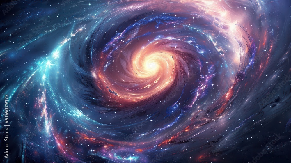 A galaxy background with vibrant colors and intricate details, showcasing a spiral galaxy with luminous stars and swirling cosmic dust, perfect for sci-fi themes or astronomical visuals A galaxy background with vibrant colors and intricate details, showcasing a spiral galaxy with luminous stars and swirling cosmic dust, perfect for sci-fi themes or astronomical visuals