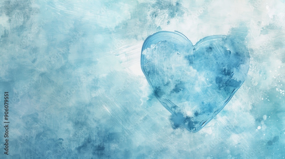 Pastel blue heart symbol backdrop Pastel blue heart symbol backdrop