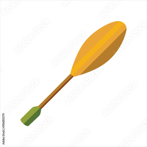 Paddle color art vector