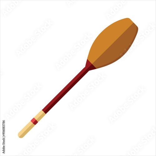 Paddle color art vector