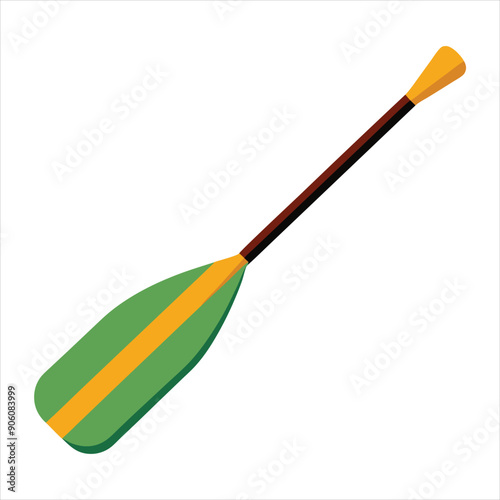 Paddle color art vector
