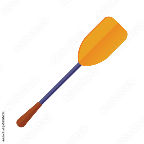 Paddle color art vector