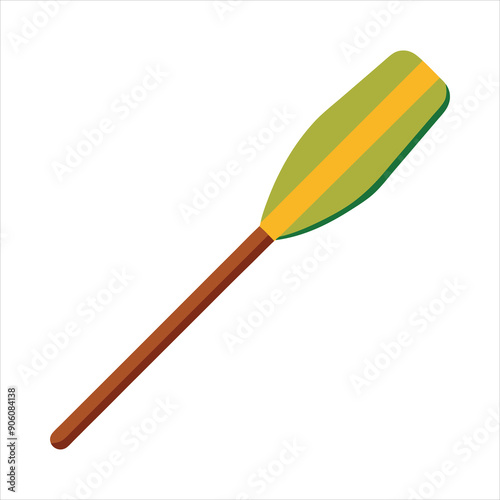 Paddle color art vector