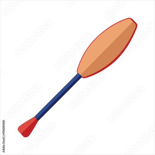 Paddle color art vector