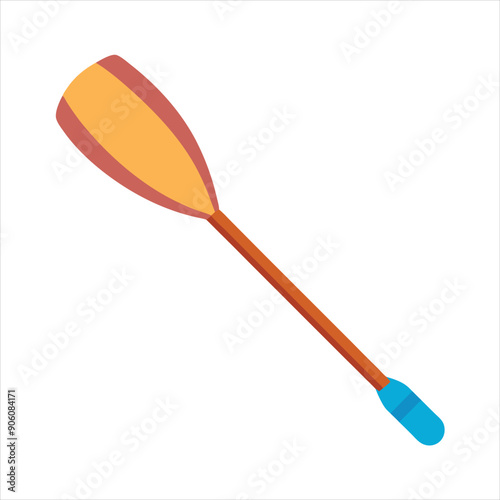 Paddle color art vector