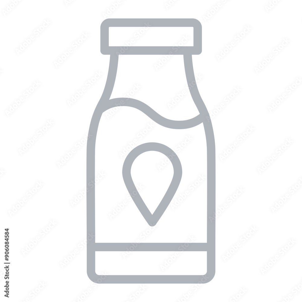 Disposable packaging trends Vector Line Grey Icon Design Disposable packaging trends Vector Line Grey Icon Design