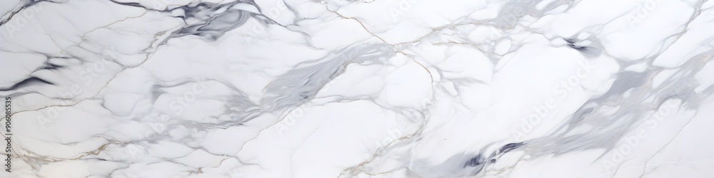 Obraz premium White marble texture with natural pattern for background