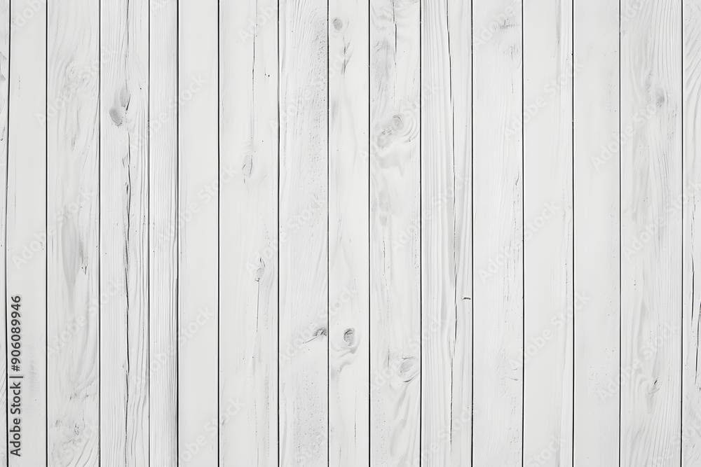 White wood texture background surface with old natural pattern